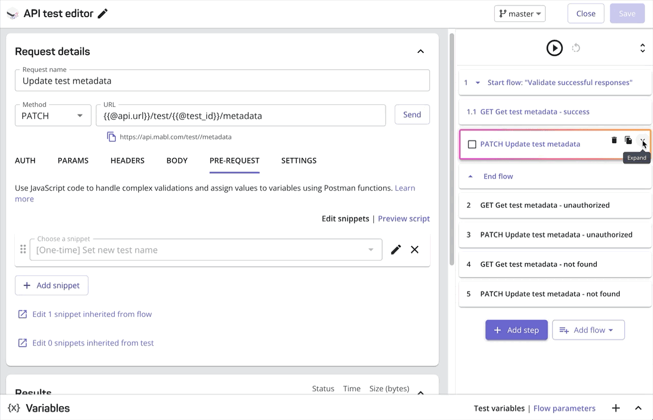 api-testing low-code-trainer
